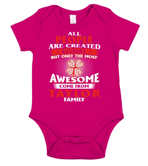 Its a Taylor Thing You Wouldnt Understand - Name Custom T-Shirts Short Sleeve Baby One-Piece