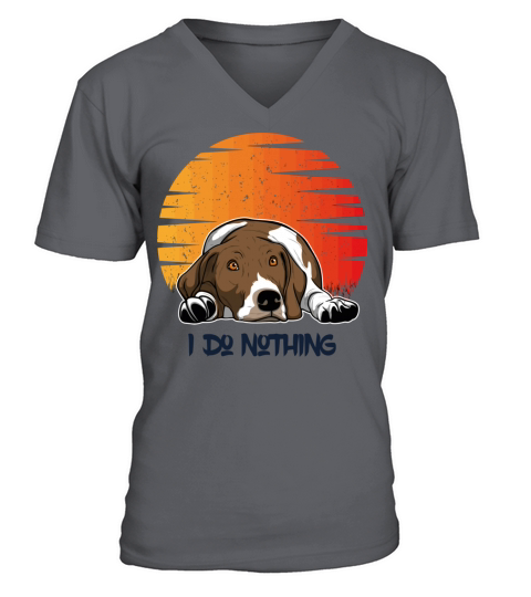 German Shorthaired Pointer Pullover Gift Women Men V-Neck T-shirt