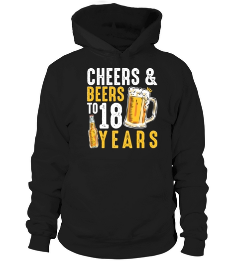 18th Birthday Gifts Drinking Shirt for Men or Hoodie Unisex