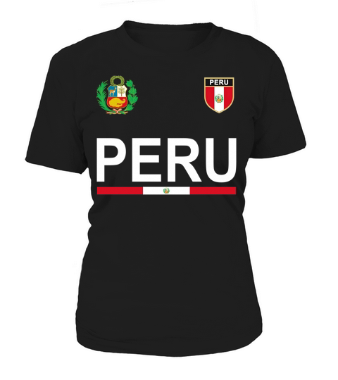 Peru Soccer T-Shirt - Peruvian Retro Football Jersey 2017 Women's T-Shirt