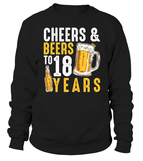 18th Birthday Gifts Drinking Shirt for Men or Sweatshirt Unisex