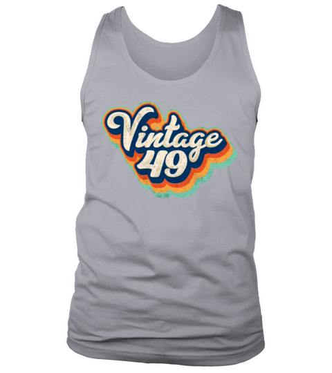 Vintage 49 milestone design Tank Top Unisex