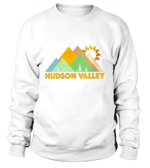 Retro Vintage Hudson Valley NY Sweatshirt Unisex