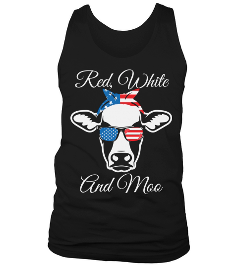 4th of July American Flag  (6) Tank Top Unisex