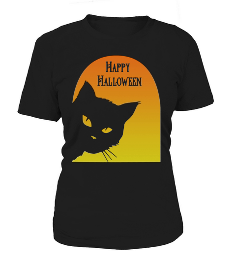 Two Black Cat Halloween TShirt Women's T-Shirt