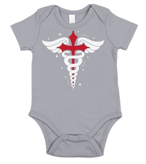 Health care stethoscope heart nurse Short Sleeve Baby One-Piece