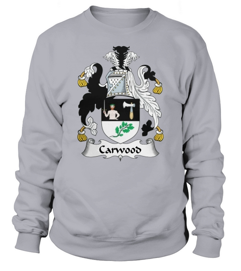 Carwood Family Crest Scottish Family Crests Sweatshirt Unisex