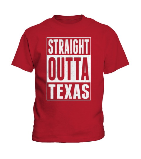 Straight Outta Texas Kids T-Shirt