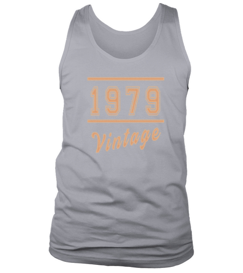 1979 Vintage Birthday Retro Classic Tank Top Unisex