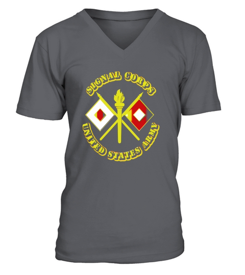 Army - Signal Corps T-Shirt V-Neck T-shirt