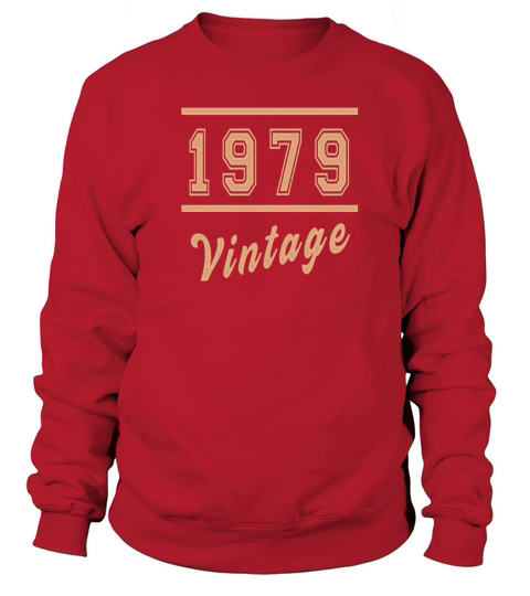 1979 Vintage Birthday Retro Classic Sweatshirt Unisex