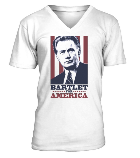 Bartlet Mcgarry Lyman For America V-Neck T-shirt