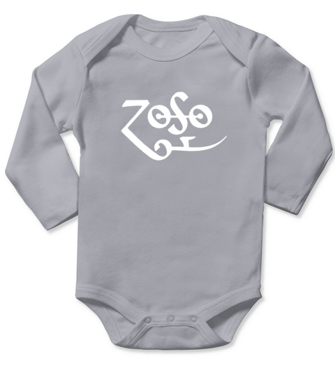 ZOSO - Jimmy Page Led Zeppelin Long Sleeve Baby One-Piece