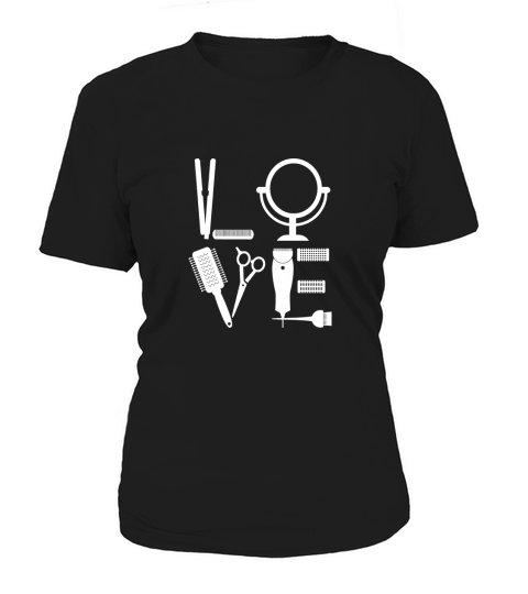 Hairdresser Hairstylist Love T-Shirt For Her Hair Stylist T Women's T-Shirt