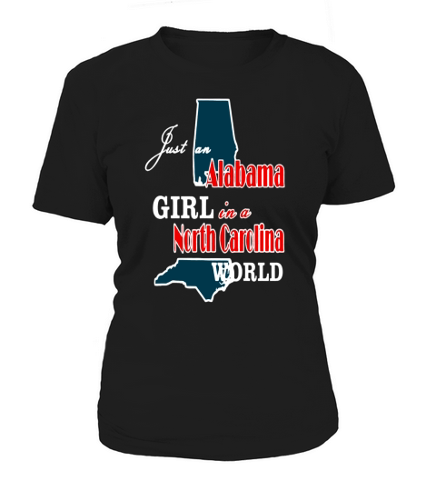 Just an alabama girl in a north carolina world - Mens Premium T-Shirt Women's T-Shirt