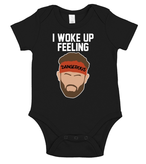 I Woke Up Feeling Dangerous - iPhone 8 Case Short Sleeve Baby One-Piece