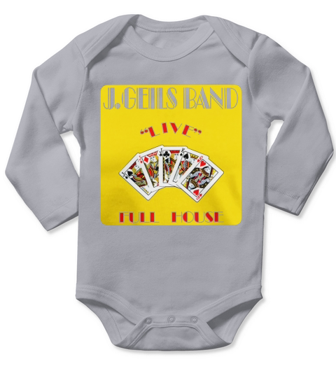 J Geils Band Live Full House Long Sleeve Baby One-Piece
