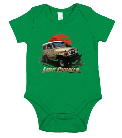 Toyota BJ40 Land Cruiser Short Sleeve Baby One-Piece