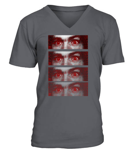 Charles Manson V-Neck T-shirt