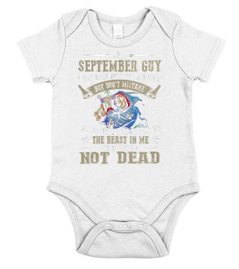 As a September Guy dont mistake my patience for weakness Short Sleeve Baby One-Piece