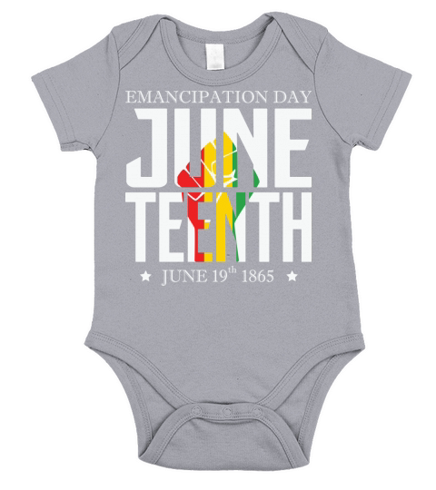 Emancipation day juneteenth Short Sleeve Baby One-Piece