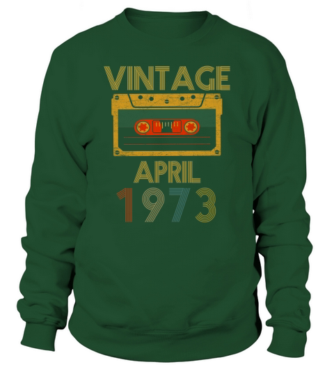 Vintage april 1973 Sweatshirt Unisex