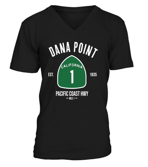 Dana Point PCH Shirt Vintage California Tee V-Neck T-shirt