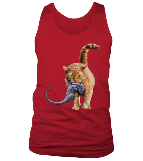 Cat Eat Alien Tank Top Unisex