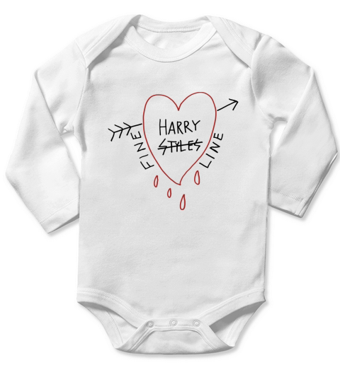 Harry Styles Fine Line Long Sleeve Baby One-Piece
