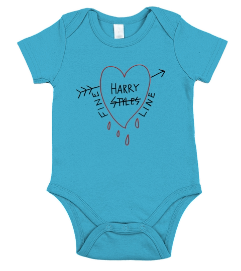 Harry Styles Fine Line Short Sleeve Baby One-Piece