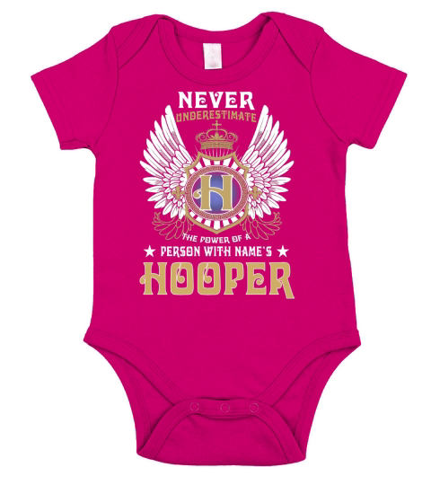 HOOPER NAME, HOOPER BIRTHDAY, HOOPER HOODIE, HOOPER TSHIRT FOR YOU Short Sleeve Baby One-Piece