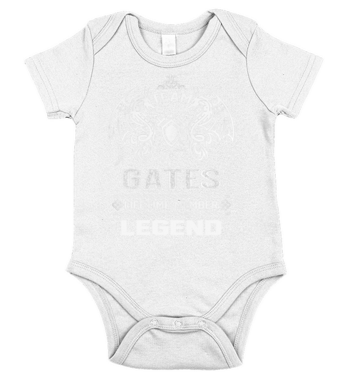 GATES team lifetime member legend Short Sleeve Baby One-Piece