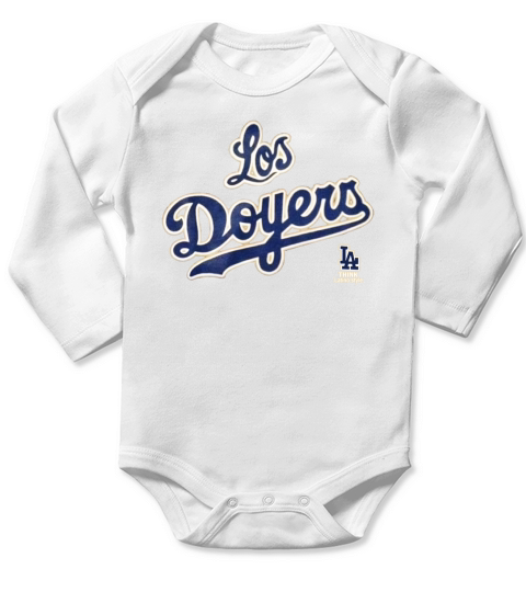 Los Doyers Hoodie Long Sleeve Baby One-Piece