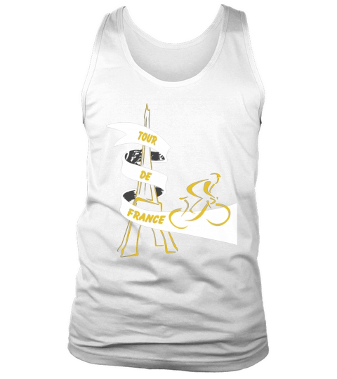 Vintage Tour De France Cycling Art Tank Top Unisex