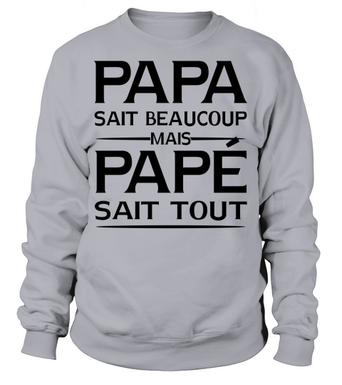 PAPÉ SAIT TOUT - Baby Onesie Sweatshirt Unisex