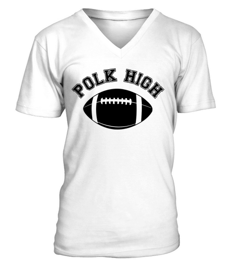 POLK HIGH Football Shirt V-Neck T-shirt