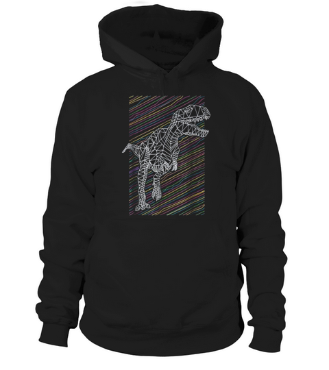 Official Glow Funny T-Rex in the Dark Dinosaur T-Rex Hoodie Unisex