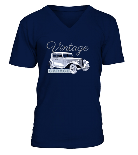 Vintage garage V-Neck T-shirt