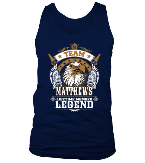 MATTHEWS TEAM LEGEND, MATTHEWS TSHIRT Tank Top Unisex