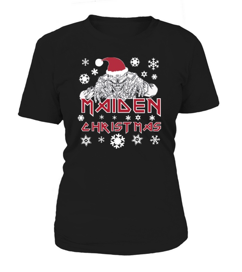 Maiden-Maiden horror christmas sweater Women's T-Shirt