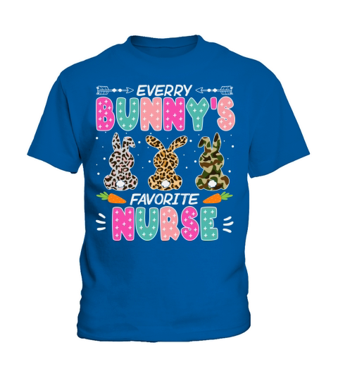 Every bunnys favorite nurse Kids T-Shirt
