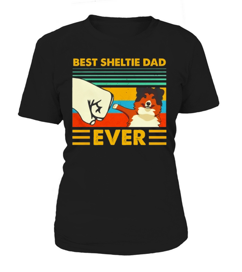 Best Sheltie dad ever vintage shirt Women's T-Shirt