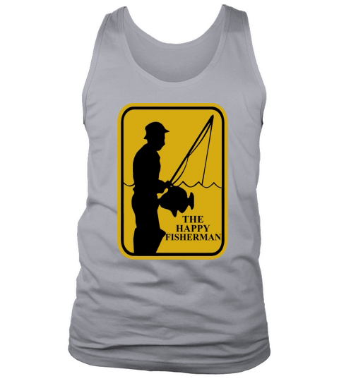 THE HAPPY FISHERMAN T-Shirt Tank Top Unisex