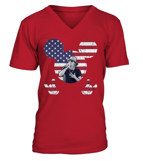 kid rock V-Neck T-shirt