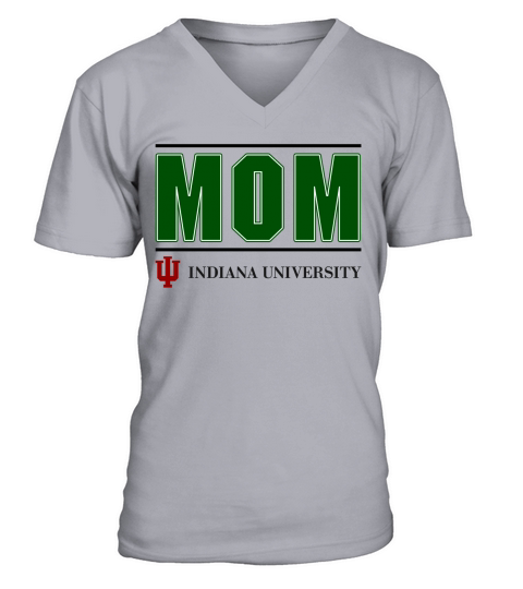 Indiana University Proud Mom Parents Day 2020 V-Neck T-shirt