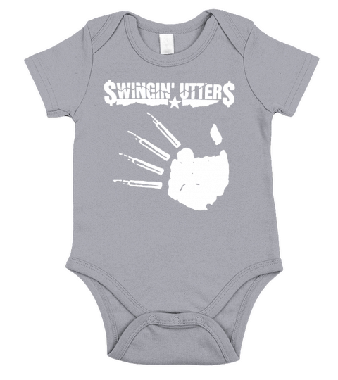 Swingin utters punk rock band T-Shirt Short Sleeve Baby One-Piece