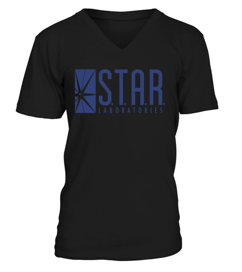 S T A R Laboratories V-Neck T-shirt