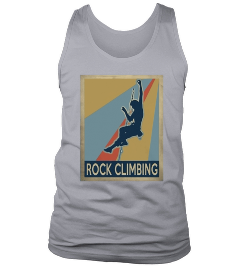 Vintage rock climbing Tshirt Tank Top Unisex