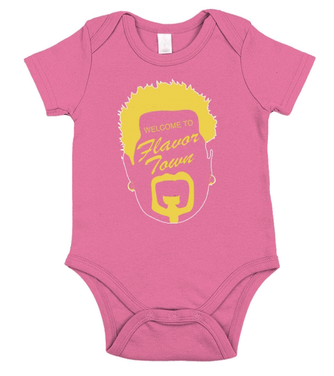 Guy Fieri Flavortown Black Short Sleeve Baby One-Piece