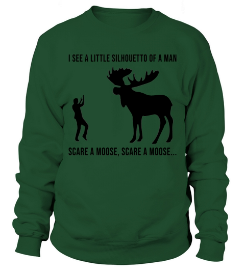 Moose funny Sweatshirt Unisex